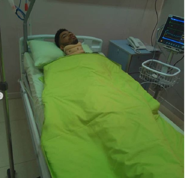 #BBNaija K Brule Fighting For His Life As His Car Was Involved In A Ghastly Accident [Photos]