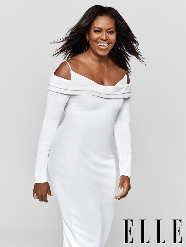 Michelle Obama All Smiles As She Covers ‘Elle”S December 2018 Issue [Photos]