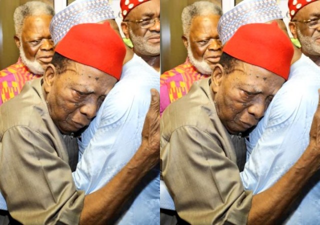 What Professor Ben Nwabueze Told Atiku at Igbo Leaders’ Meeting That Made Him Shed Tears