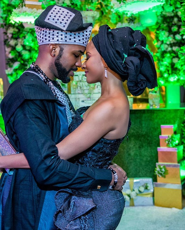 Adesua Etomi and Banky W Celebrate 1st Wedding Anniversary with Cute Photos and Love Notes