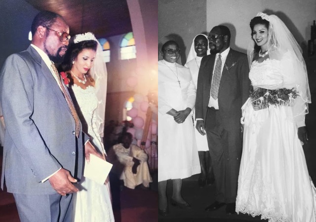 Bianca Ojukwu Shares Exceptional Wedding Photos as She Marks ’24th’ Wedding Anniversary [photos]