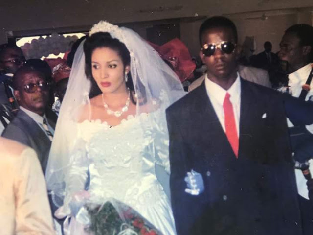 Bianca Ojukwu Shares Exceptional Wedding Photos as She Marks ’24th’ Wedding Anniversary [photos]
