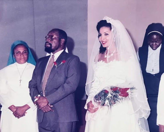 Bianca Ojukwu Shares Exceptional Wedding Photos as She Marks ’24th’ Wedding Anniversary [photos]