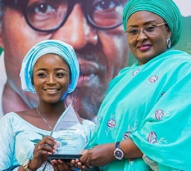 Aisha Buhari Hosts Artistes Rooting For President Buhari [Photos]