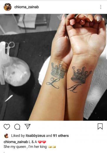 The B00b Movement Founder, CHIOMA Comes out as Gay, Proudly Shows off Partner [Photos]