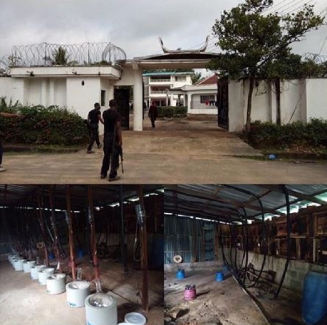 NDLEA Bursts Illegal Methamphetamine Laboratory in Imo State [Photos]