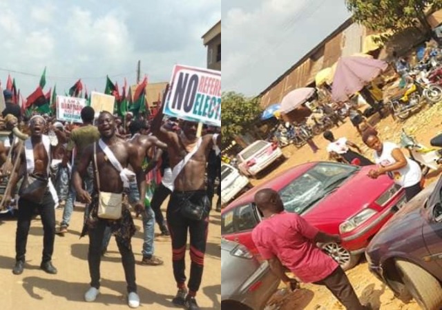 Tension in Anambra as Policeman and IPOB Member Dies in a Serious Clash [Photos]