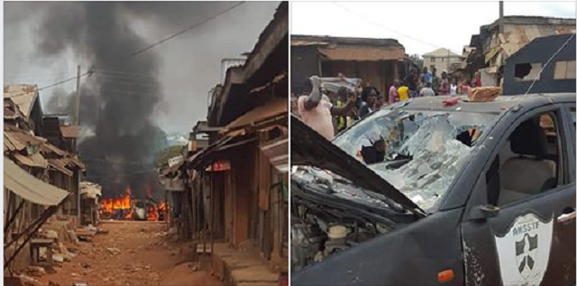 Tension in Anambra as Policeman and IPOB Member Dies in a Serious Clash [Photos]