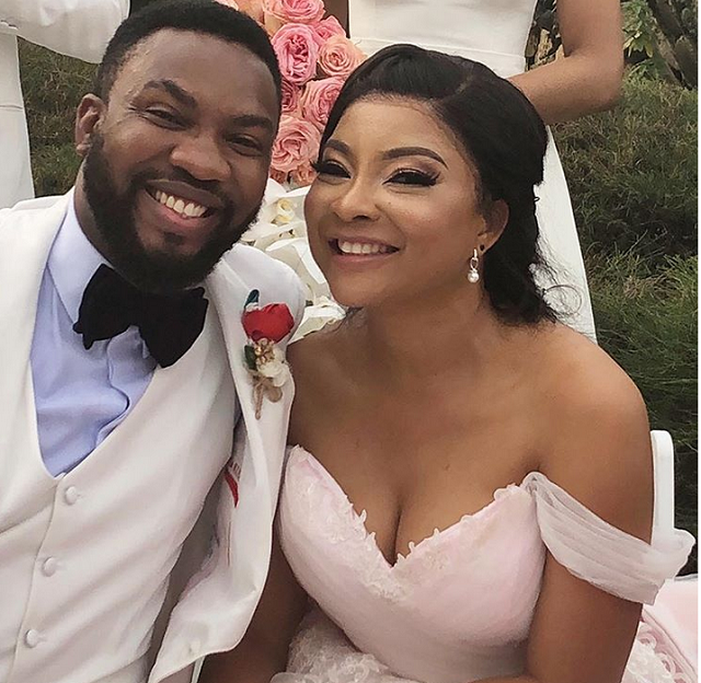 More Photos from Linda Ejiofor and Husband Ibrahim Suleiman's White Wedding in Lagos