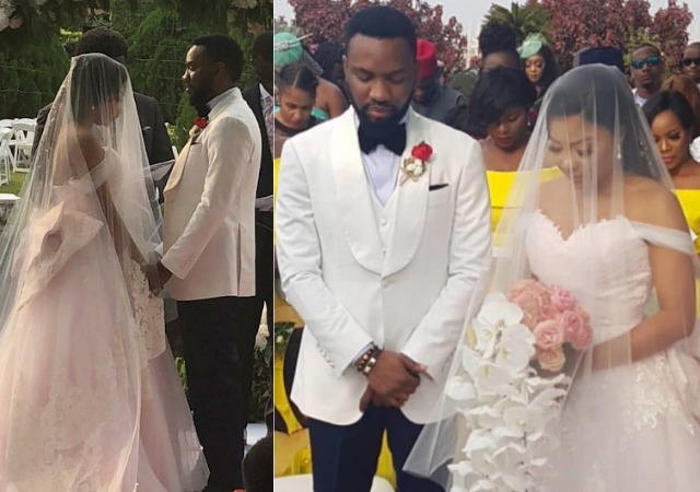 More Photos from Linda Ejiofor and Husband Ibrahim Suleiman's White Wedding in Lagos