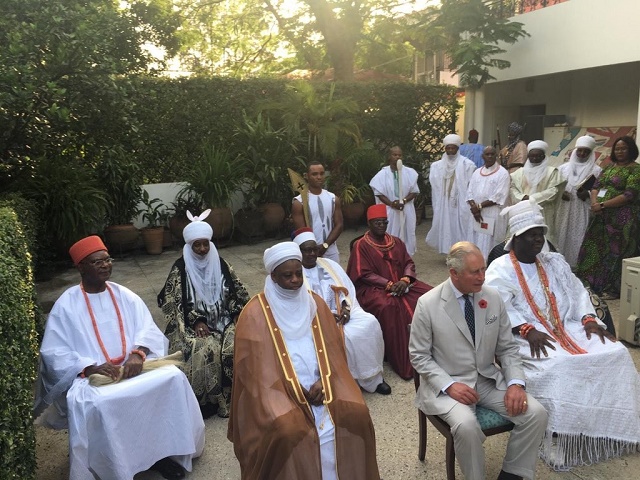 Fearless Oba of Benin Tells Prince Charles to Return All Stolen Benin Artifacts