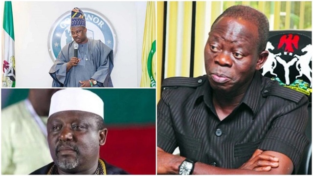 BREAKING: After Winning Presidential Election, APC Suspends Amosun, Okorocha, Considers Their Expulsion