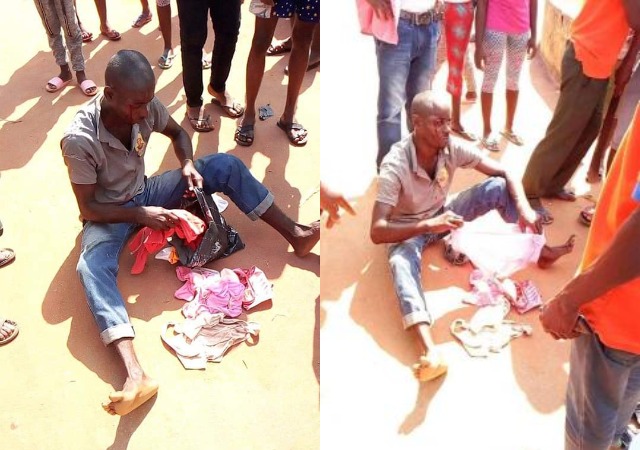 Professional Female 'Pant' Thief Caught Red Handed [Photos]