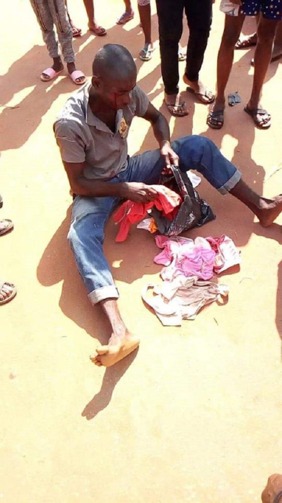 Professional Female 'Pant' Thief Caught Red Handed [Photos]