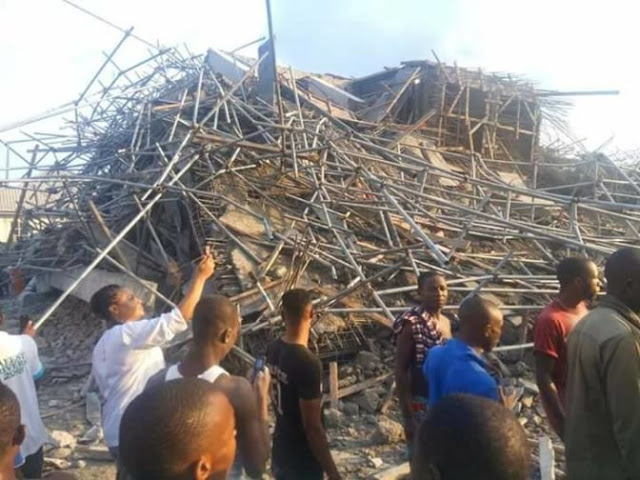 More Photos of the Collapsed Seven Storey Building Port-Harcourt [Photos]