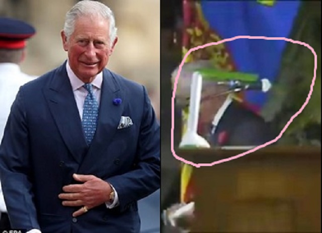 Nigerians React after Prince Charles Was Spotted Reading His Speech with Rechargeable Lantern in Abuja