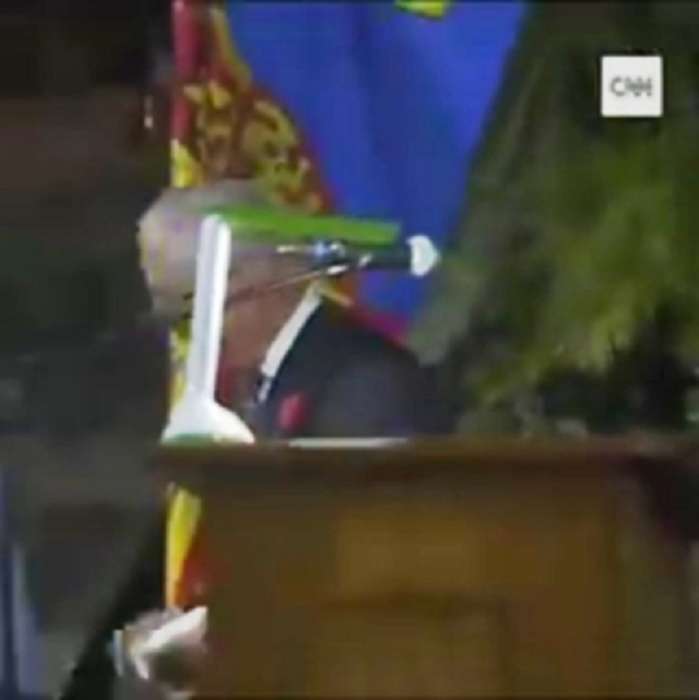 Nigerians React after Prince Charles Was Spotted Reading His Speech with Rechargeable Lantern in Abuja