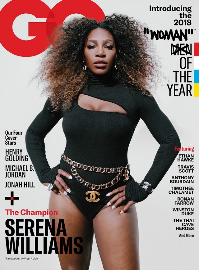 Tennis Legend, Serena Williams Crowned GQ Woman Of The Year