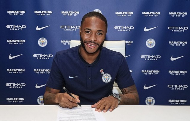Official! Football Star Raheem Sterling Signs new £300,000 per Week Deal with Manchester city