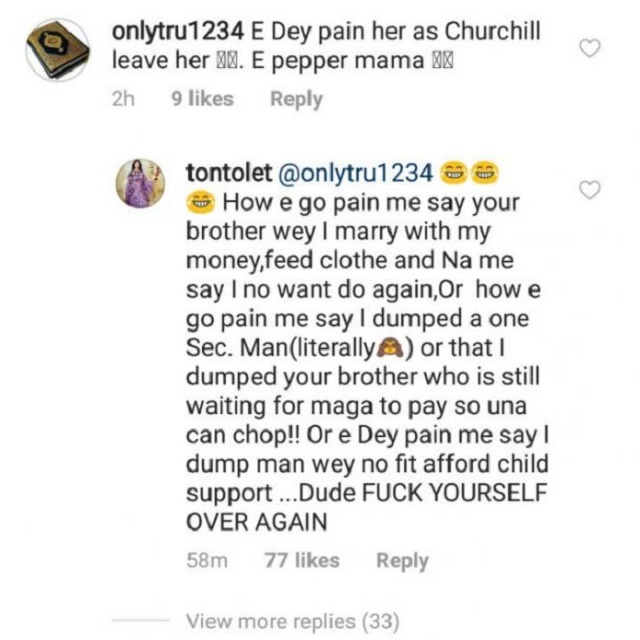 Nollywood Actress, Tonto Dikeh, Reveals Her Ex-Husband, Is One Minute Man