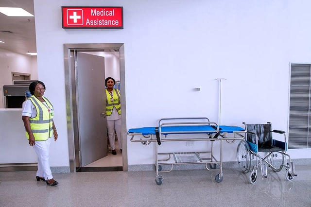 Photos of President Buhari As He Commissions New Multi-Million Dollar Terminal at the Nnamdi Azikiwe International Airport, Abuja