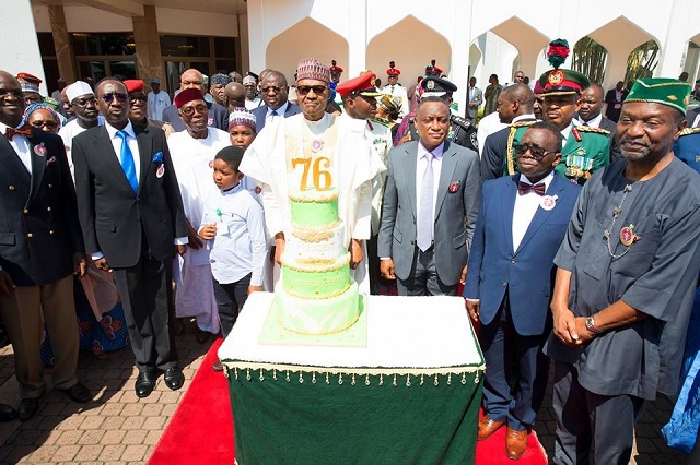 More Photos from President Buhari's 76th Birthday Celebration At The State House