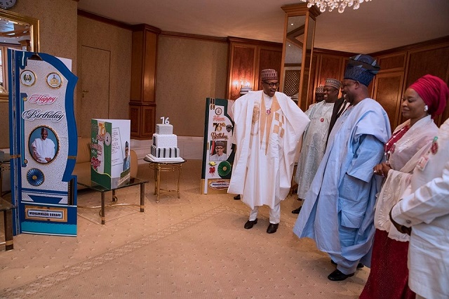 More Photos from President Buhari's 76th Birthday Celebration At The State House