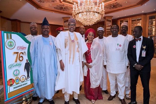 More Photos from President Buhari's 76th Birthday Celebration At The State House
