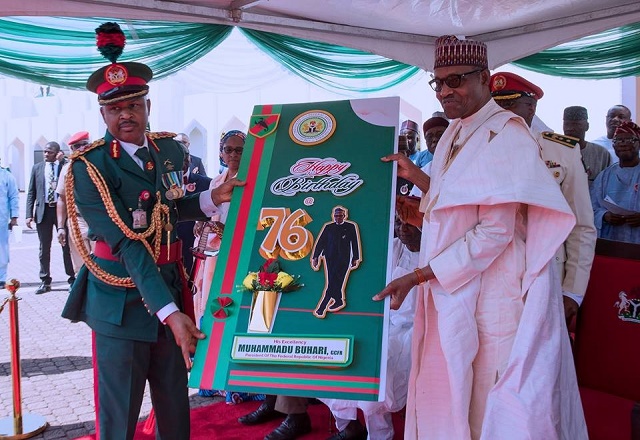 More Photos from President Buhari's 76th Birthday Celebration At The State House