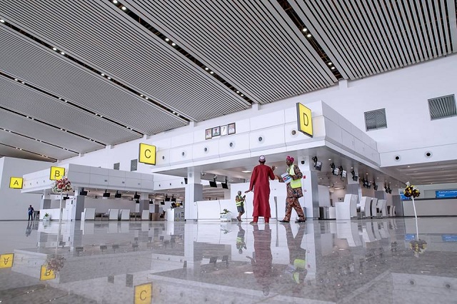 Photos of President Buhari As He Commissions New Multi-Million Dollar Terminal at the Nnamdi Azikiwe International Airport, Abuja