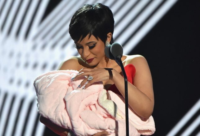 Finally Cardi B Reveals the Face of Baby Kulture