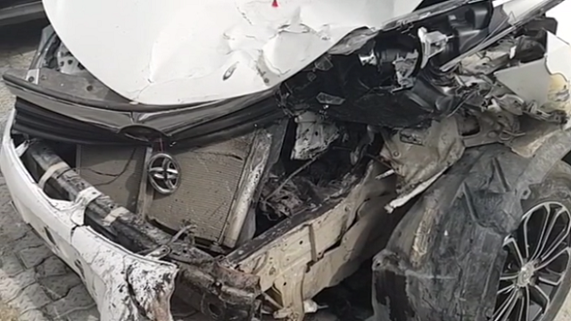 Khloe Survives Accident in Car Obafemi Martins Recently Gifted Her [Photos]