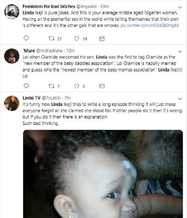 Nigerians Trolls Linda Ikeji After She Revealed Her Baby-Daddy Dumped Her After She Got Pregnant