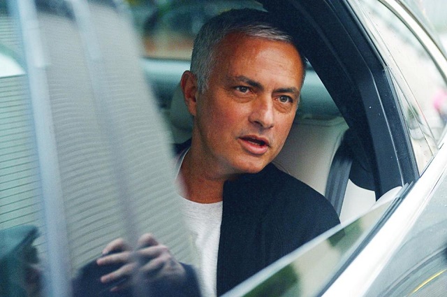 Photos of Mourinho Leaving Lowry Hotel for Last Time after Being Sacked By Man Utd [Photo]