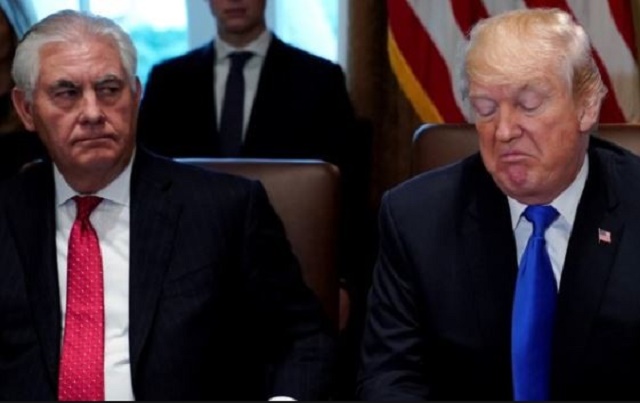 President Trump Dragged the Heck Out Of his Former Secretary Of State, Rex Tillerson Calls Him 'Dumb' and 'Lazy'