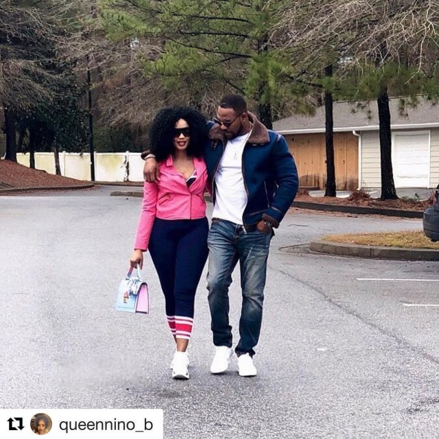 To Celebrate the New Year, Actor Ninalowo Bolanle Shares Loveup Photos With His Wife [photos]