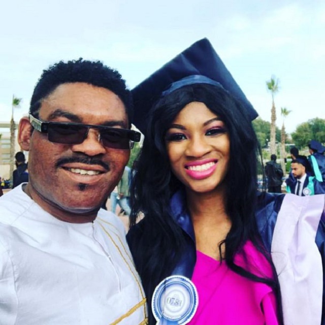 Omotola’s 1st Daughter Princess Graduates from Cyprus University