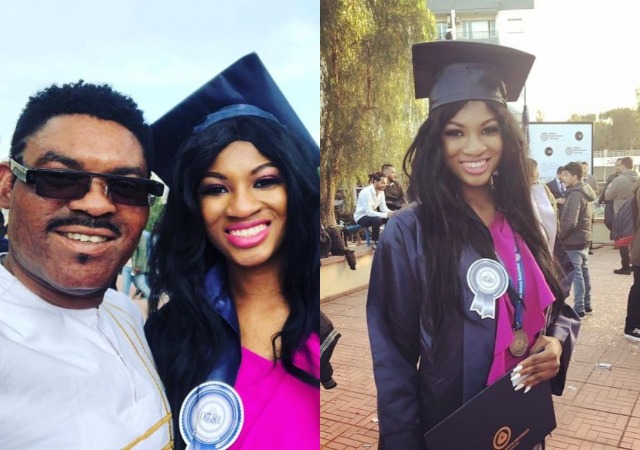 Omotola’s 1st Daughter Princess Graduates from Cyprus University