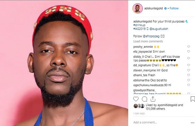 Adekunle Gold Shares First Photo After Secret Wedding to Simi