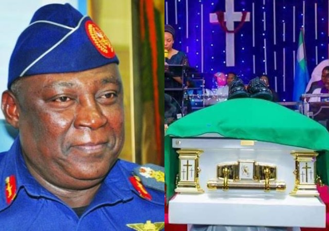 More Photos from Alex Badeh Funeral in Abuja