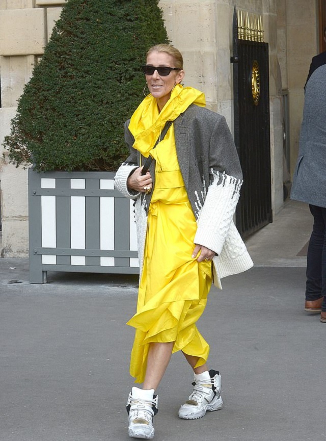 Céline Dion, Shocks Her Fans with More Bizarre Fashion Statement after Telling Her Critics to 'Leave Her Alone' [Photos]