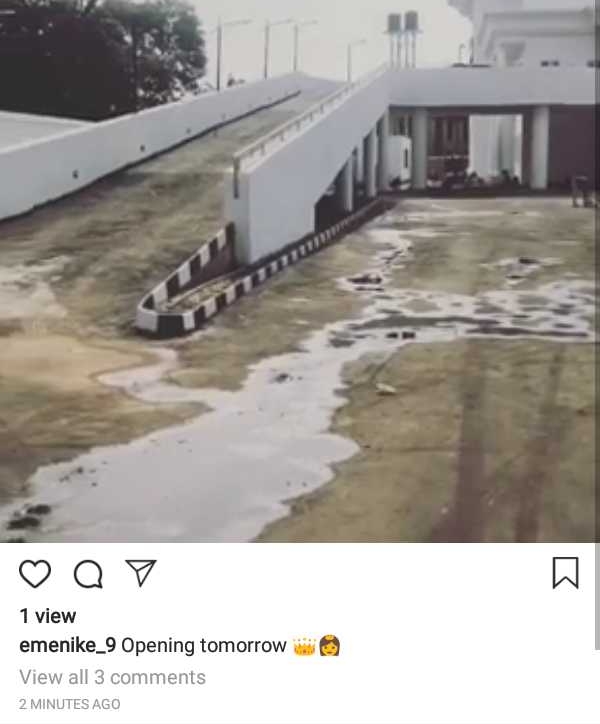 Emmanuel Emenike Shows Off His Newly Completed Mansion in Owerri [Photos]