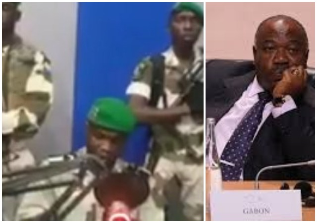 Coup in Gabon As Soldiers as Soldier Seize Power from Sick President Ali Bongo
