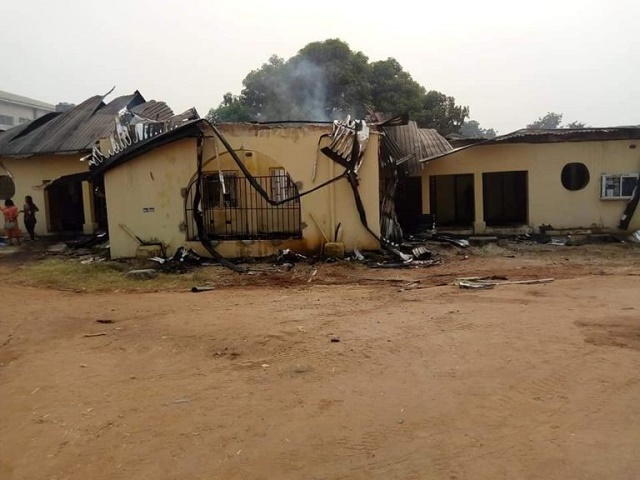 Serious Fire Outbreak Rocks IMSU, Documents and Properties Destroyed [Photos]