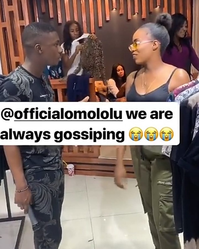 Lolu, BBNaija Ex-Housemate, Hangs Out With Kiki Osinbajo [Photos]