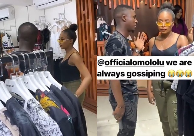 Lolu, BBNaija Ex-Housemate, Hangs Out With Kiki Osinbajo [Photos]