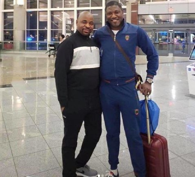 More Photos of MC Oluomo As He Returns To Nigeria after Medical Treatment in the US