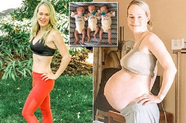 Check out This Mum’s Incredible Transformation Just Months after Welcoming Triplets