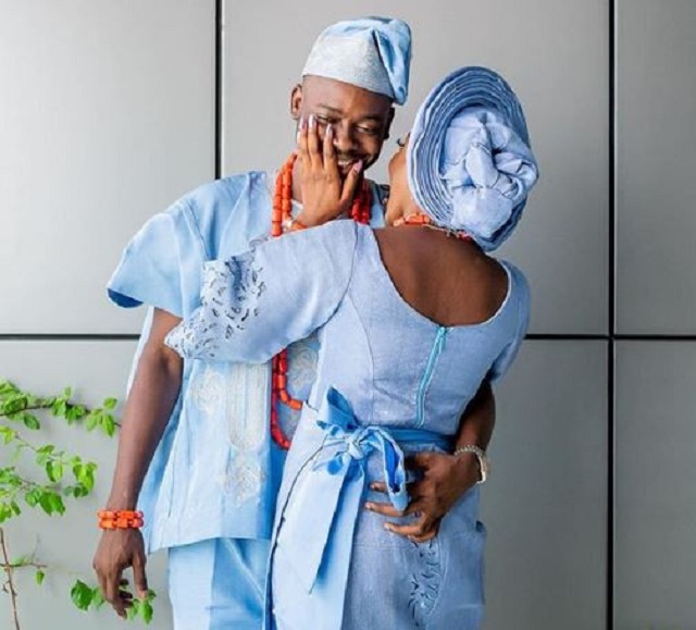 Finally, Simi Shares Official Photo From Her Wedding to Celebrate Adekunle Gold's Birthday