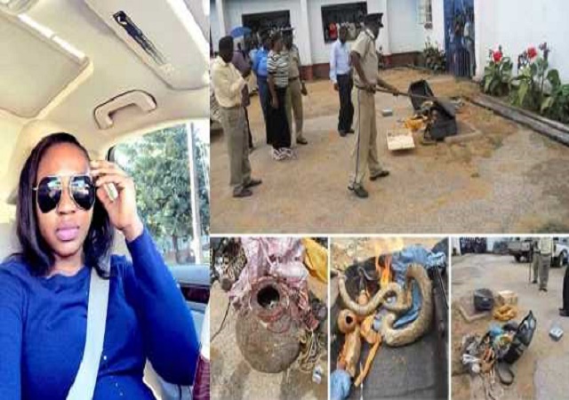 Maid Exposes Popular Slay Queen, See Fetish Items Found In Her House [Photos]